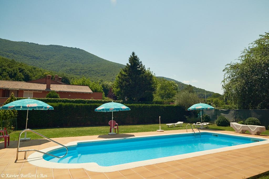 Apartamentos Fonda Finet Sant Felíu de Pallarols Esterno foto